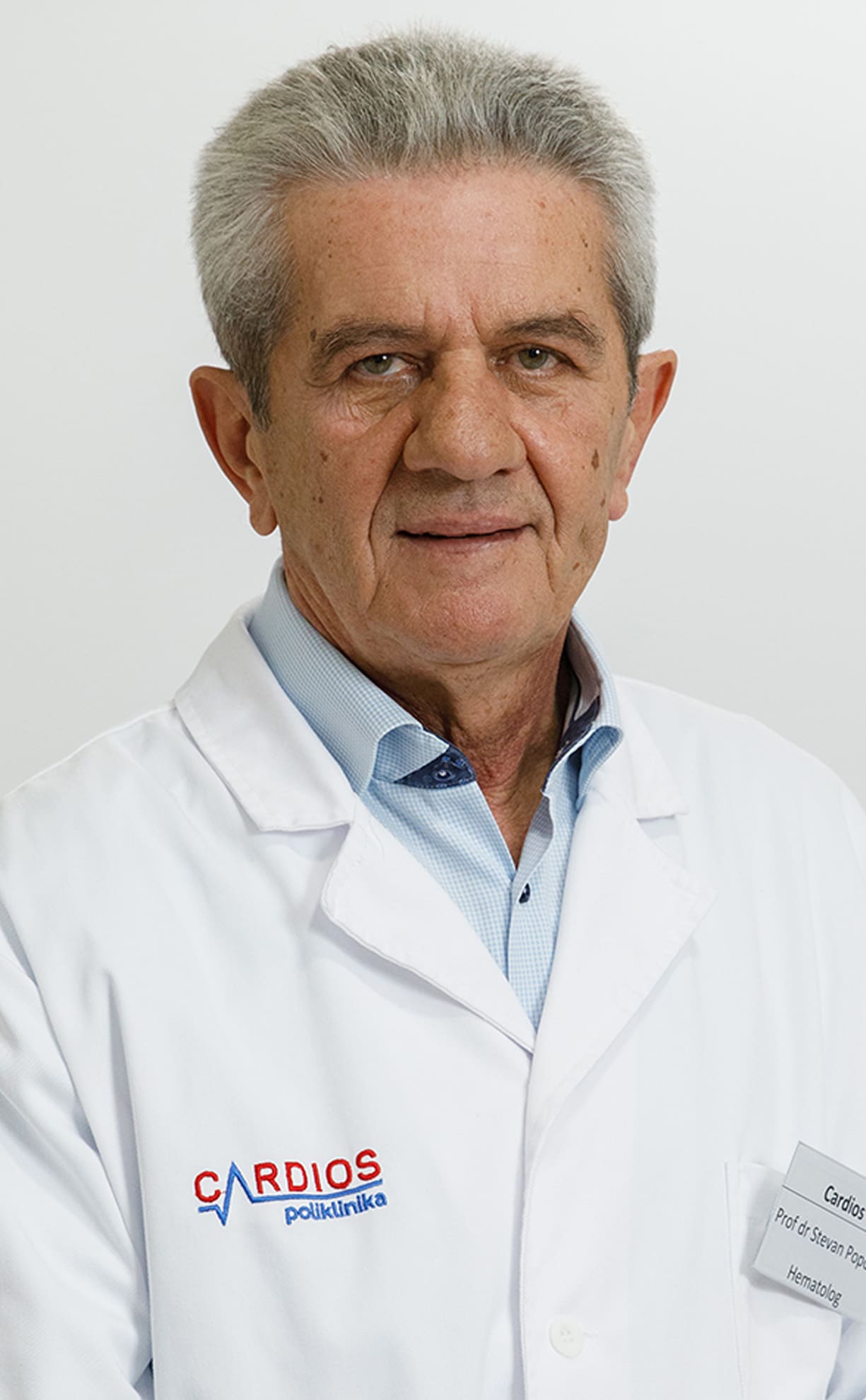 Prof. dr sci. med. Stevan Popović, internista-hematolog u Poliklinici Cardios Novi Sad